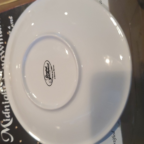 COPY - Becca Barton set of 4 dessert plates - Picture 3 of 4